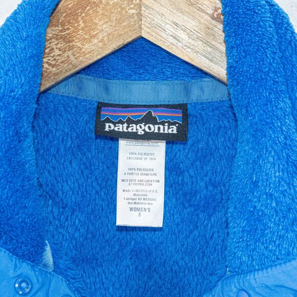 Patagonia Women's Re-Tool Snap-T Pullover fleece sweater jacket sz Small - Picture 2 of 9
